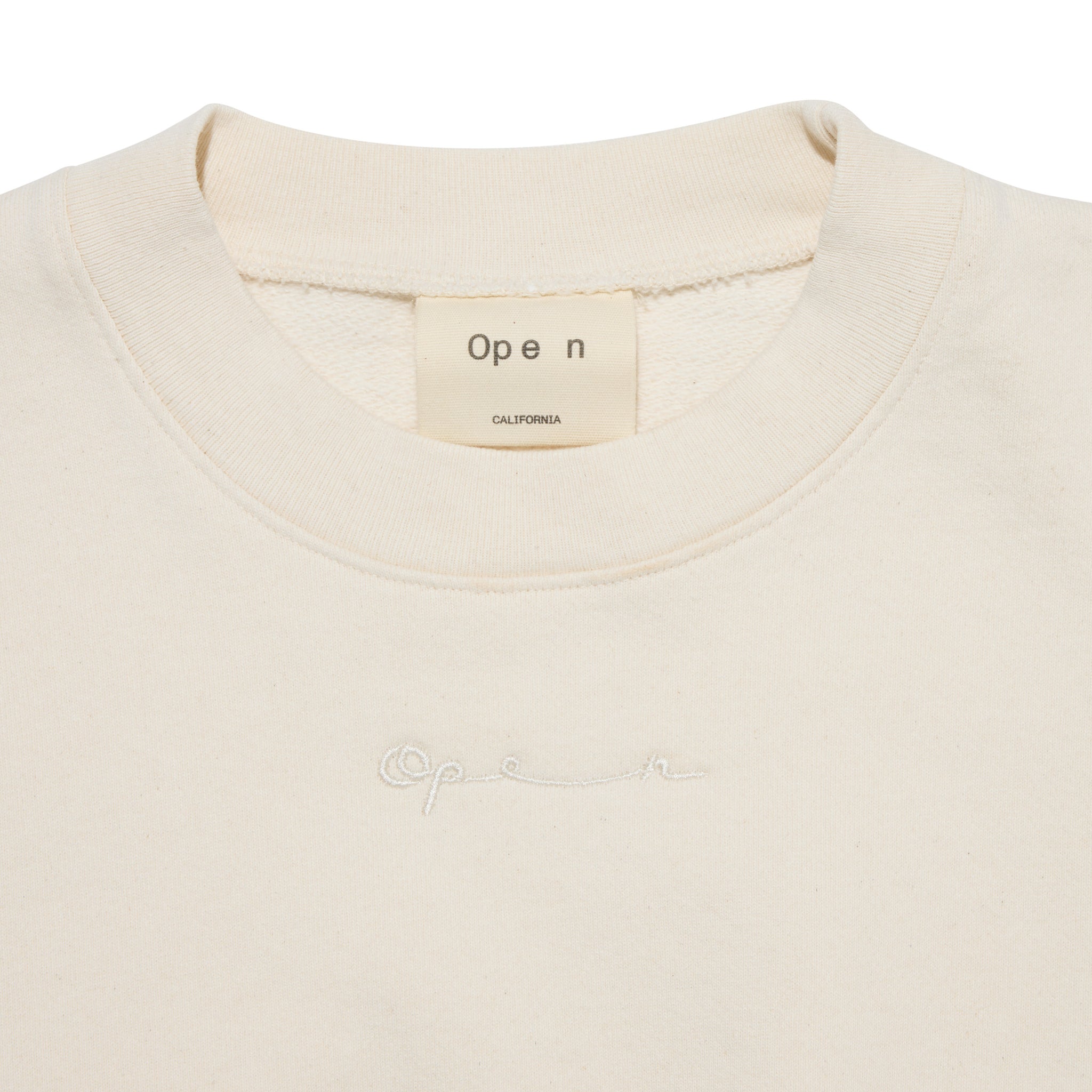 Cursive Crewneck - Scour