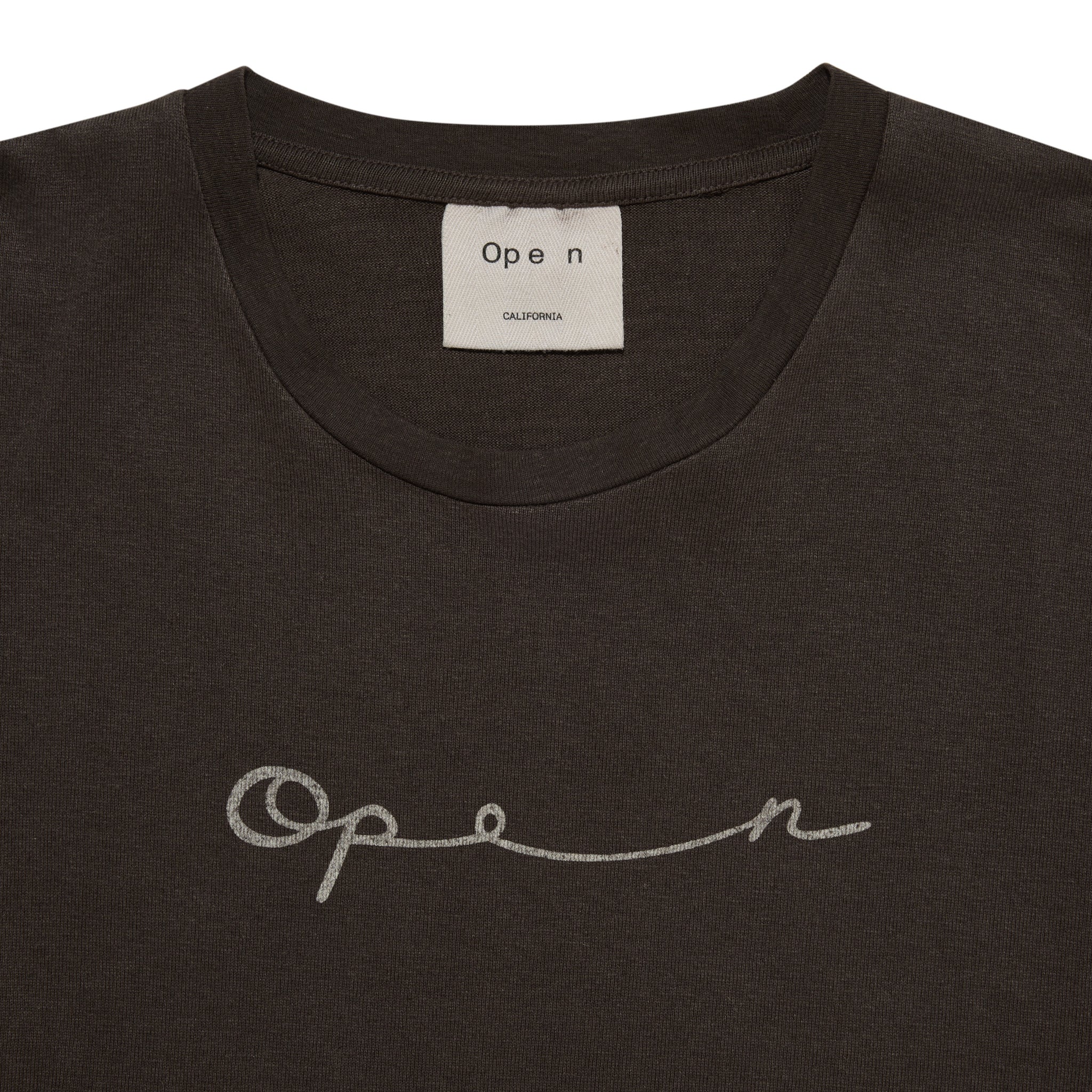 Cursive T-Shirt - Soil