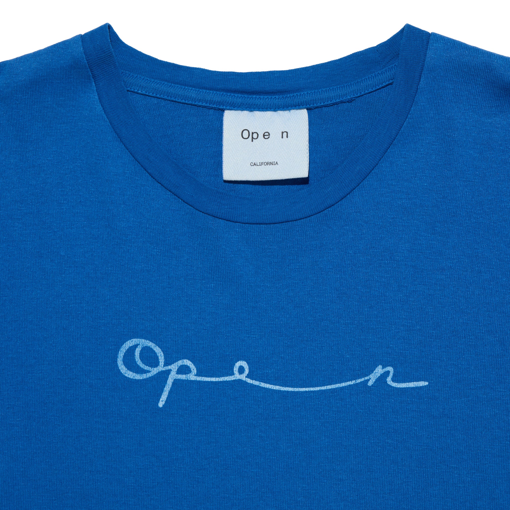 Cursive T-Shirt - Ocean